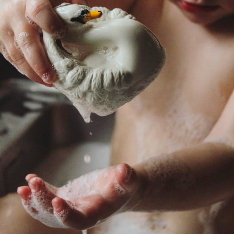 Bath toy - White Swan