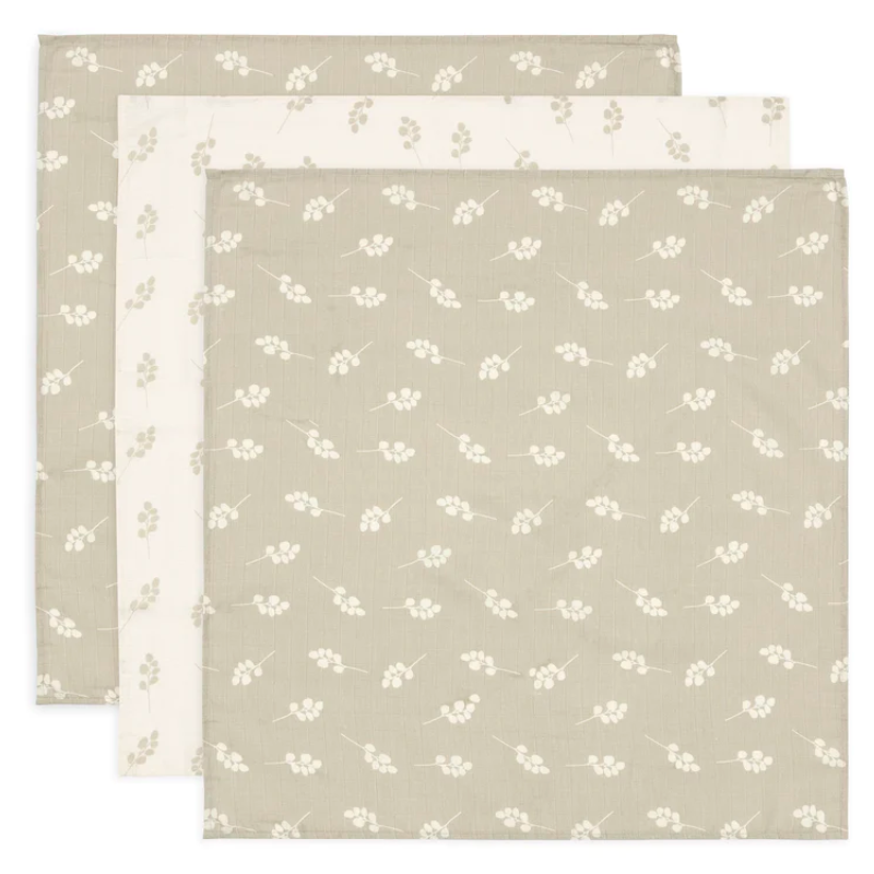 Lot de 3 langes - Olive