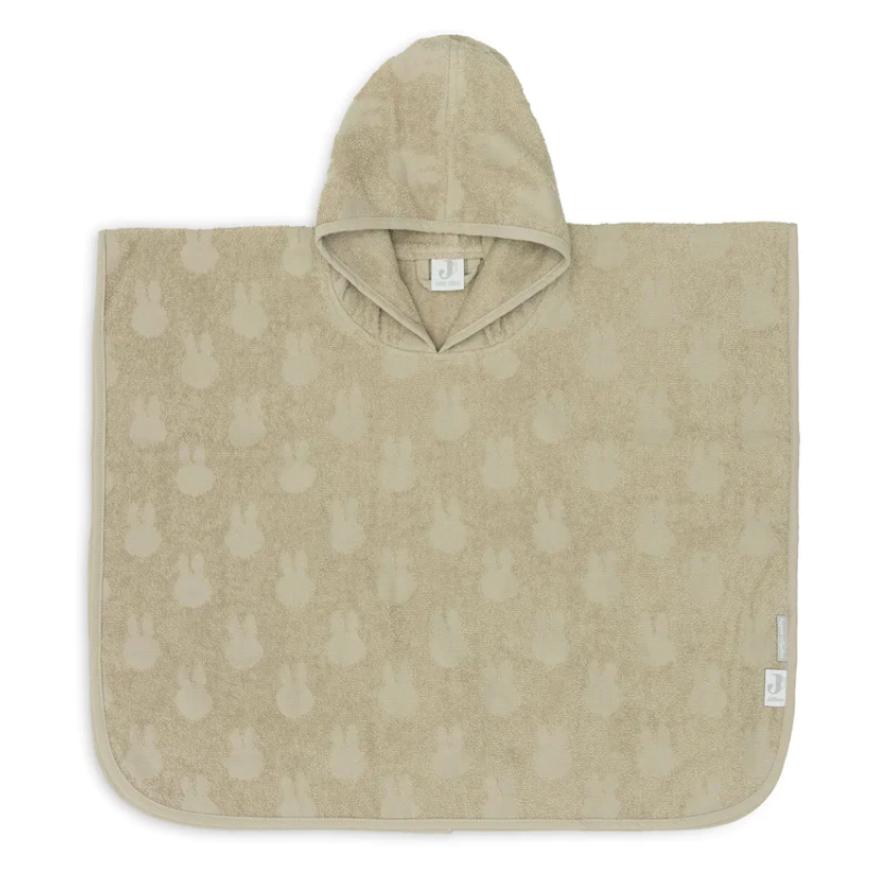 Terry bath poncho - Miffy - olive green