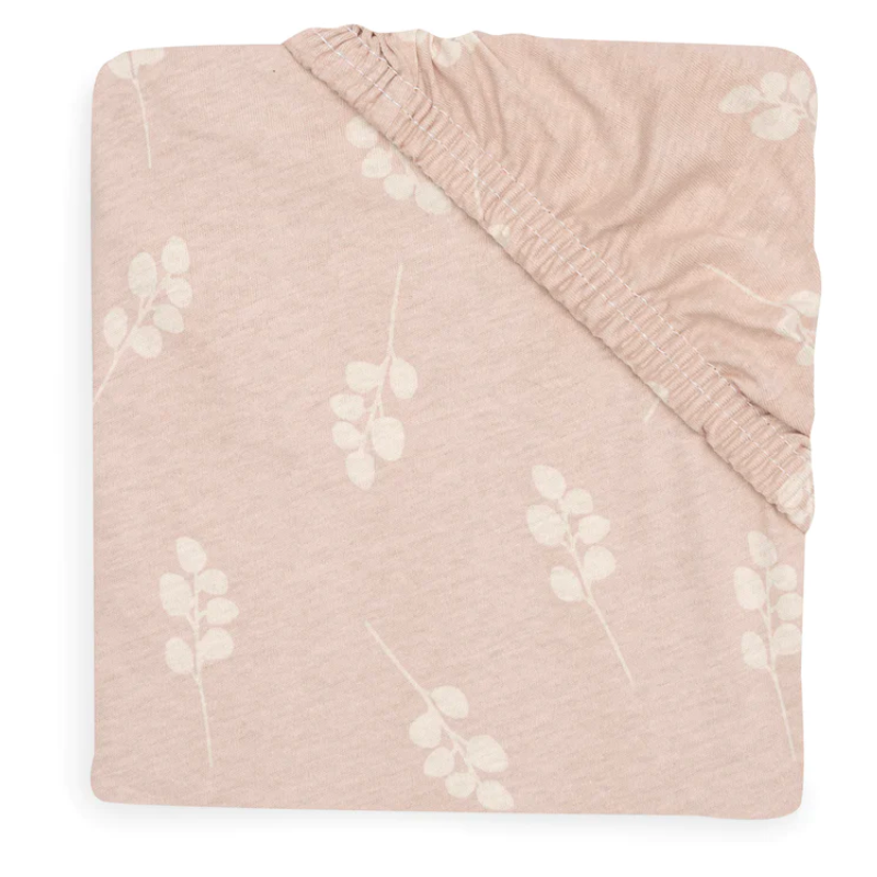 Twigs fitted sheet - pink - several sizes
