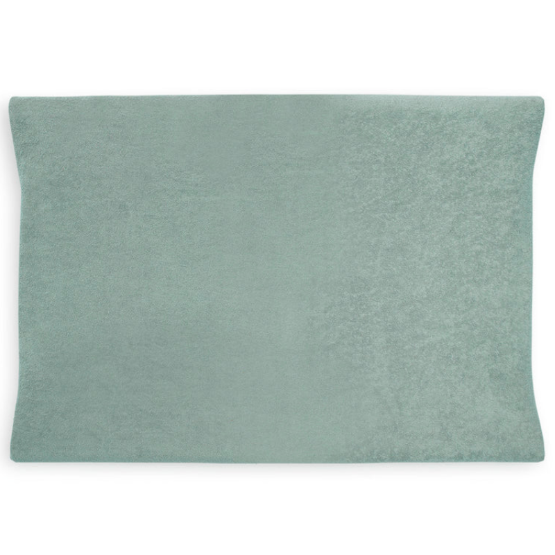 Terry changing mat cover - ash green