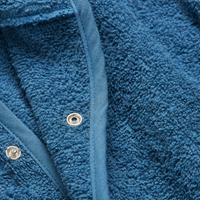 Terry bathrobe - blue