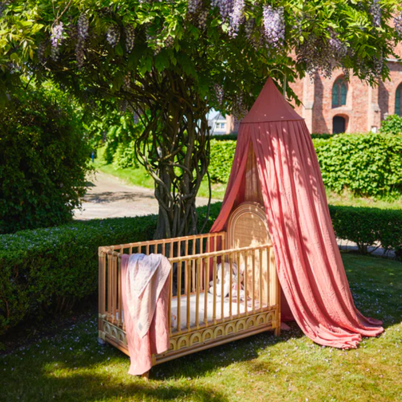 Rosewood bed canopy 245cm