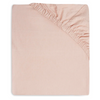 Drap-housse lit bébé 60x120cm rose - 2 pièces